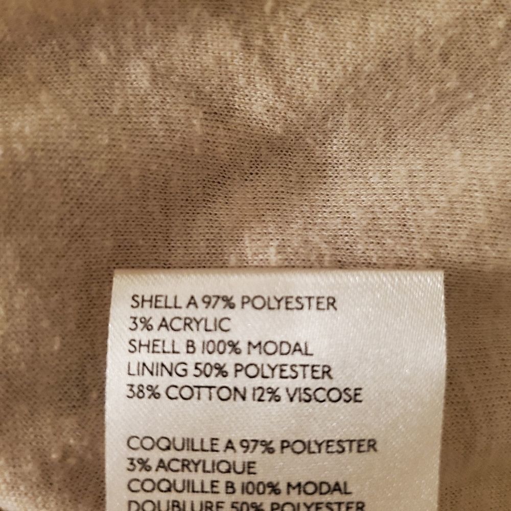 Free People Rivington Sherpa Jacket size Small in Amber Combo - NEW - Picture 15 of 16